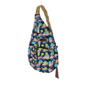UnionBay Flamingo sling‎ braid rope over the shoulder bag